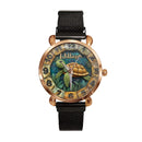 Turtle and Ocean - Customized Name Watch Dial Decorations - Joliny