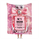 No1 Mom Ever - Personalized Mother Blanket，Mother's Day gift - Joliny