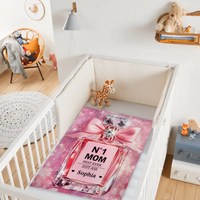 No1 Mom Ever - Personalized Mother Blanket，Mother's Day gift - Joliny