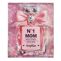 No1 Mom Ever - Personalized Mother Blanket，Mother's Day gift - Joliny