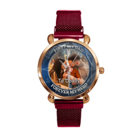Customizable Photo Dial Decoration - Personalized Nickname - Father's Watch Gift - Joliny