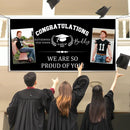 Personalized Custom Photo Banners - Congratulations to the Class of 2025 Decorative Gifts for Graduates Gifts for Graduating Families - Joliny