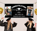 Personalized Custom Photo Banners - Congratulations to the Class of 2025 Decorative Gifts for Graduates Gifts for Graduating Families - Joliny