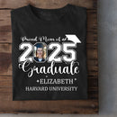 Class of 2025 Proud Mom and Dad T-Shirts, Graduation Gifts, Custom Photos - Joliny