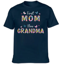 First Mom Now Grandma Floral - Personalized Clothes - Gifts for Family - Joliny