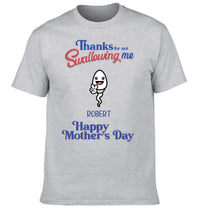 Thanks For Not Swallowing Us - Personalized Fun Clothing Design for Mother's Day - Gift for Mother - Joliny