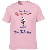 Thanks For Not Swallowing Us - Personalized Fun Clothing Design for Mother's Day - Gift for Mother - Joliny