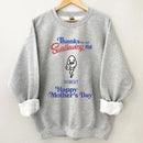 Thanks For Not Swallowing Us - Personalized Fun Clothing Design for Mother's Day - Gift for Mother - Joliny