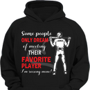 Personalized Baseball Boy T-shirt, Some People Only Dream Of Meeting Their Favorite Player, Sports Tees Mother's Day Gift For Baseball / Hockey / Basketball Lovers and Players - Joliny