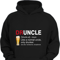 Druncle Like A Normal Uncle Beer Classic T-Shirt - Joliny