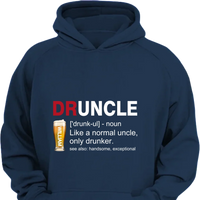 Druncle Like A Normal Uncle Beer Classic T-Shirt - Joliny