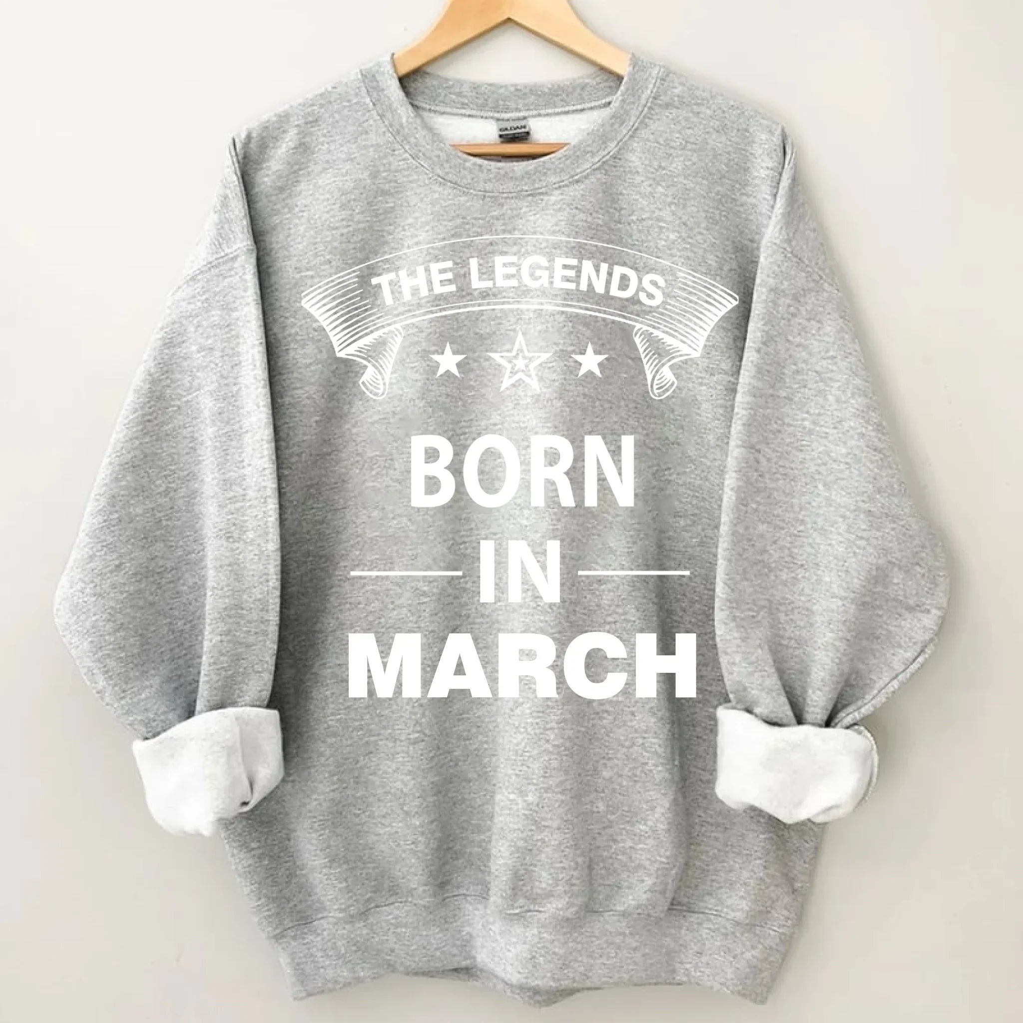 All - Season Unisex Sweatshirt Celebrating the Birth of Legends - Joliny