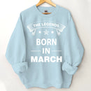 All - Season Unisex Sweatshirt Celebrating the Birth of Legends - Joliny