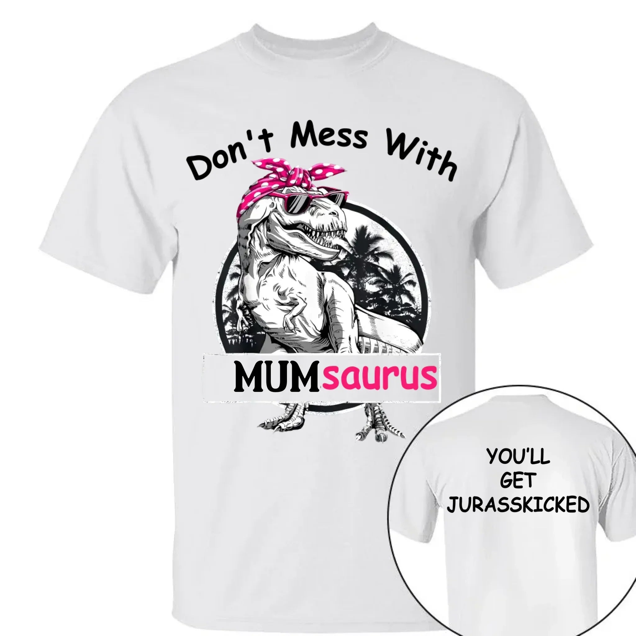 Unique Dino - Themed Shirt with a Twist: A Perfect and Thoughtful Gift for the Amazing Momasaurus