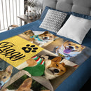 Custom Pet Blanket with Name & Photo – Perfect Dog Lover Gift - Joliny