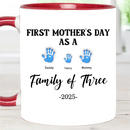 First Mother Day - Personalized Custom 3D Inflated Effect Mug - Joliny