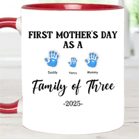 First Mother Day - Personalized Custom 3D Inflated Effect Mug - Joliny