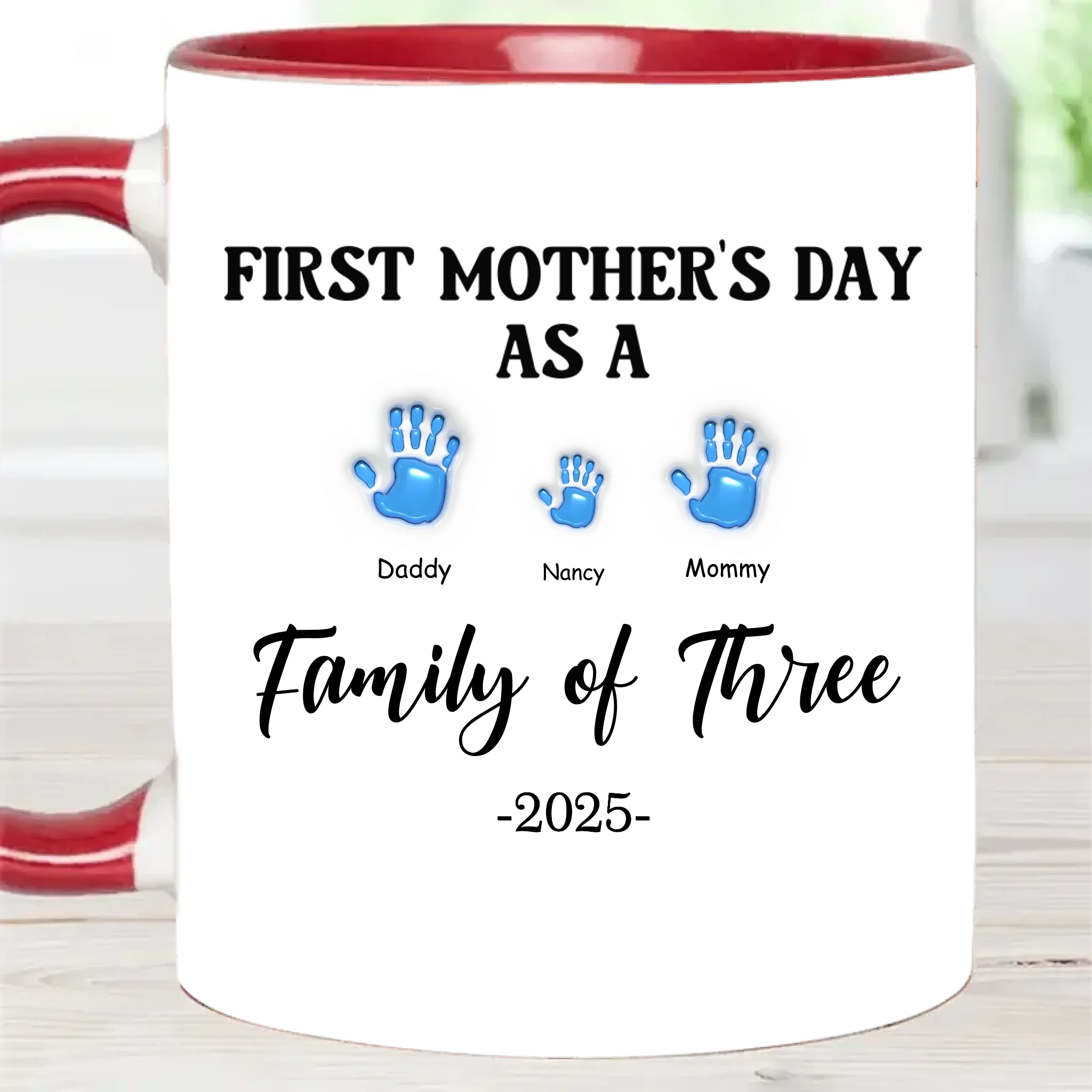 First Mother Day - Personalized Custom 3D Inflated Effect Mug