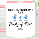 First Mother Day - Personalized Custom 3D Inflated Effect Mug - Joliny