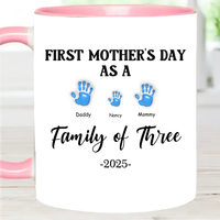 First Mother Day - Personalized Custom 3D Inflated Effect Mug - Joliny