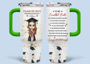 Graduation Congratulation Enjoy The Journey - Personalized Car Cup - Graduation Gift - Joliny
