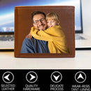 Custom Photo Keep Beautiful Memories With Dad - Personalized Wallet(RFID BLOCKING) - Joliny