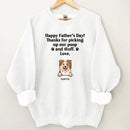 Thank For Picking Up Our Poop - Custom Clothes for Pet Lovers - Father's Day Gift - Joliny