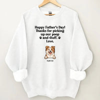 Thank For Picking Up Our Poop - Custom Clothes for Pet Lovers - Father's Day Gift - Joliny