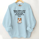 Thank For Picking Up Our Poop - Custom Clothes for Pet Lovers - Father's Day Gift - Joliny