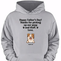 Thank For Picking Up Our Poop - Custom Clothes for Pet Lovers - Father's Day Gift - Joliny