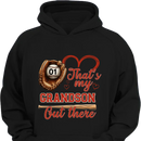 Personalized That's My Grandson/Granddaughter Out There - 3/4 Baseball Shirt - Joliny