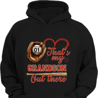 Personalized That's My Grandson/Granddaughter Out There - 3/4 Baseball Shirt - Joliny