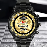 Personalized Graduation Watch 2025 – Custom Engraved Name & Year, Unique Class of 2025 Gift for Him & Her, Perfect Graduation Keepsake - Joliny
