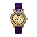 Personalized Graduation Watch 2025 – Custom Engraved Name & Year, Unique Class of 2025 Gift for Him & Her, Perfect Graduation Keepsake - Joliny