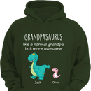 Grandpasaurus And Kids Personalized Shirt - Joliny