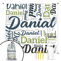 Personalized Custom Beach Mat with Name - Joliny