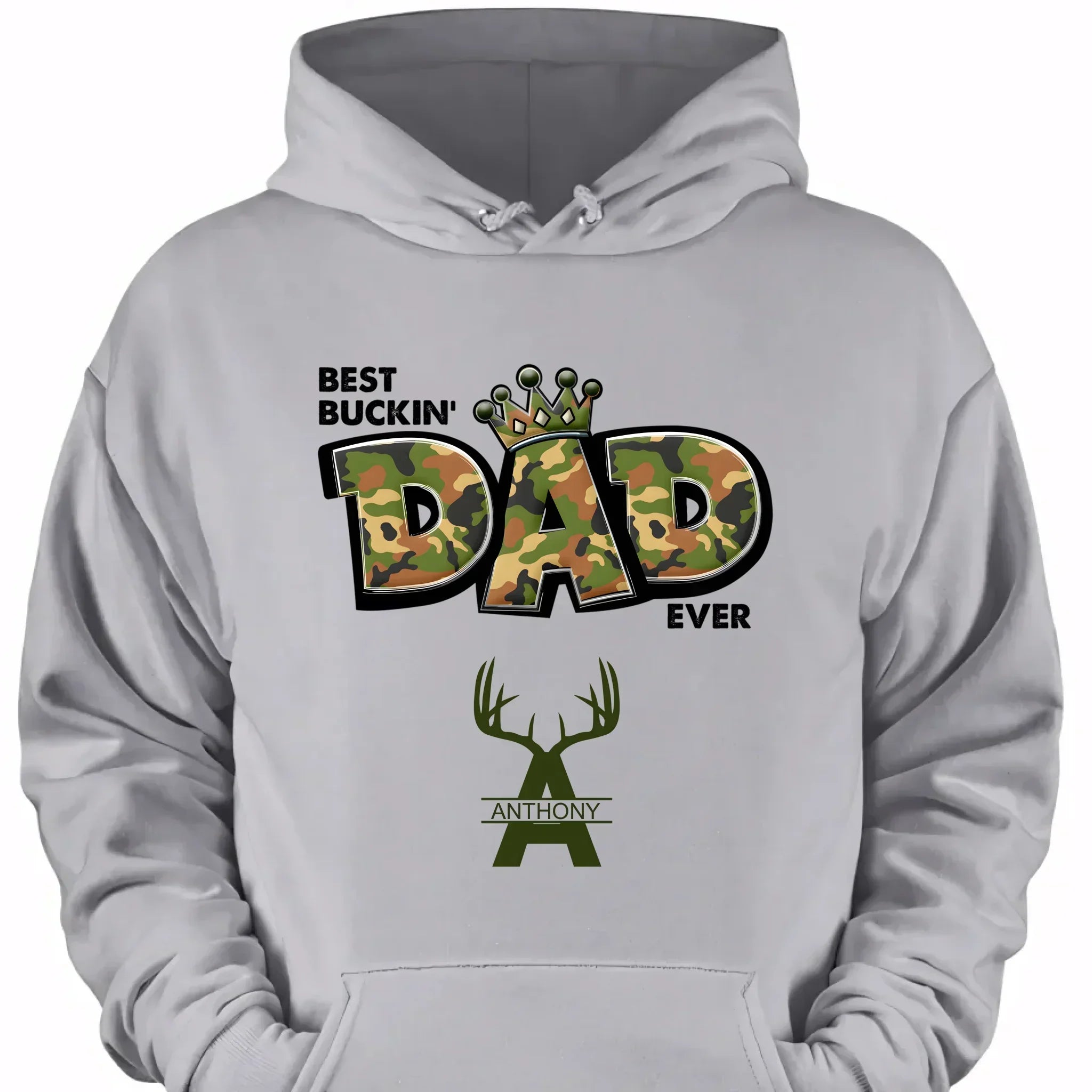 Best Buckin Dad Ever - Personalized Clothes - Joliny