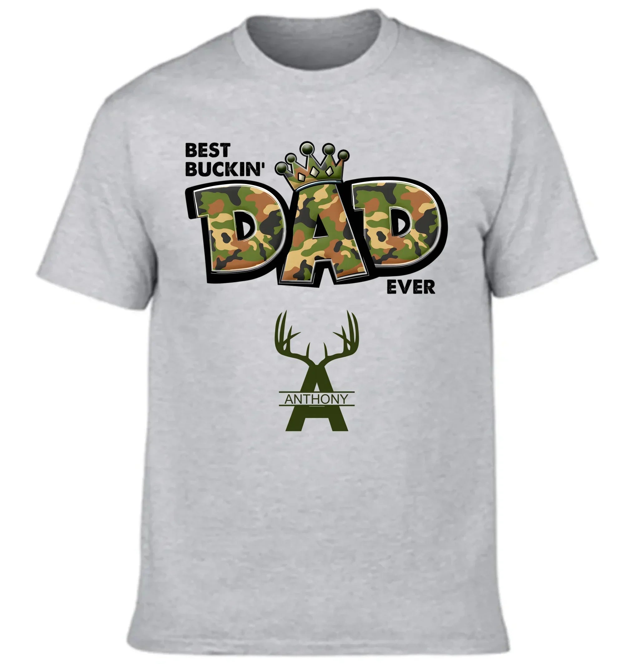 Best Buckin Dad Ever - Personalized Clothes