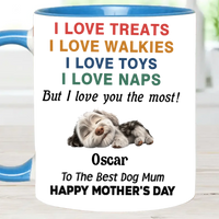 Love You The Most Version - Personalized Custom Coffee Mug - Joliny
