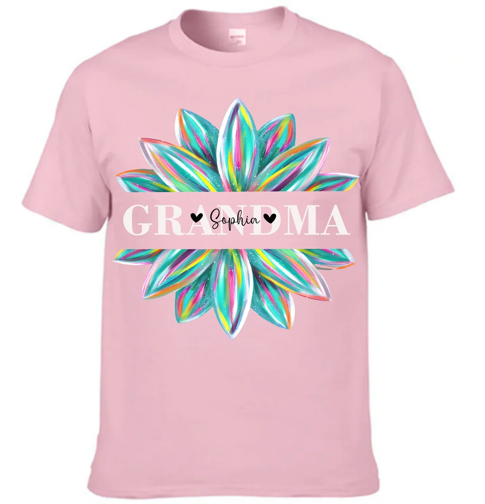 Comfort Colors® Grandma Flower Color Trend Shirt, Gift For Grandma T-Shirt