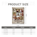 Dad Photo Collage Photo, Personalized Gifts For Dad, Best Father’s Day Gifts - Joliny