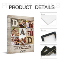 Dad Photo Collage Photo, Personalized Gifts For Dad, Best Father’s Day Gifts - Joliny