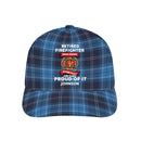 Personalized Firefighter Distressed Washed Cotton Printed Cap - Joliny
