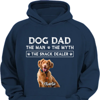 THE MAN THE MYTH - Custom Photo Dog Dad Clothes - Gifts for Pet Owners - Joliny