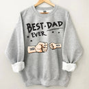 Best Dad Ever Fist Bump - Personalized Father Clothes - Joliny