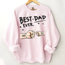 Best Dad Ever Fist Bump - Personalized Father Clothes - Joliny