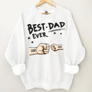 Best Dad Ever Fist Bump - Personalized Father Clothes - Joliny
