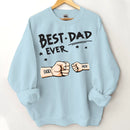 Best Dad Ever Fist Bump - Personalized Father Clothes - Joliny