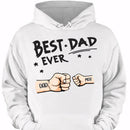 Best Dad Ever Fist Bump - Personalized Father Clothes - Joliny