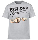 Best Dad Ever Fist Bump - Personalized Father Clothes - Joliny
